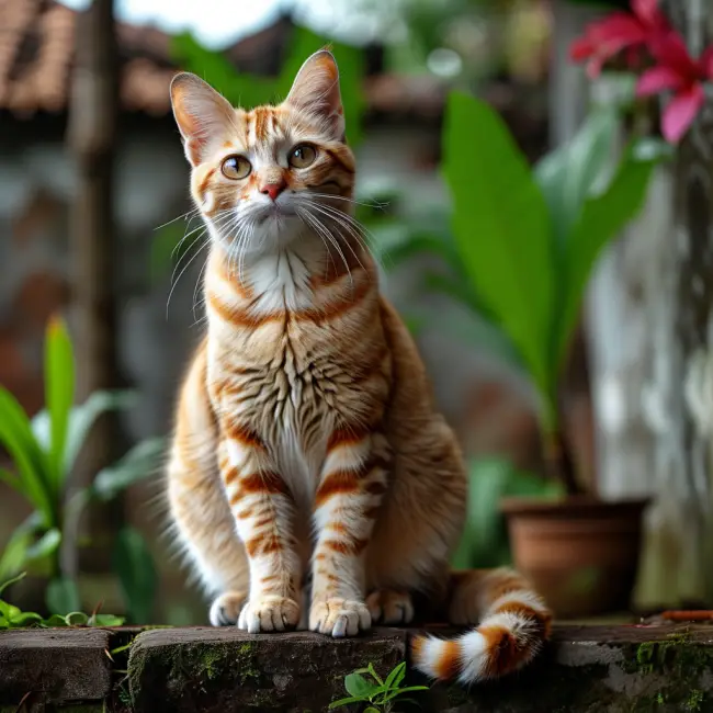 แมวส้มน่ารัก