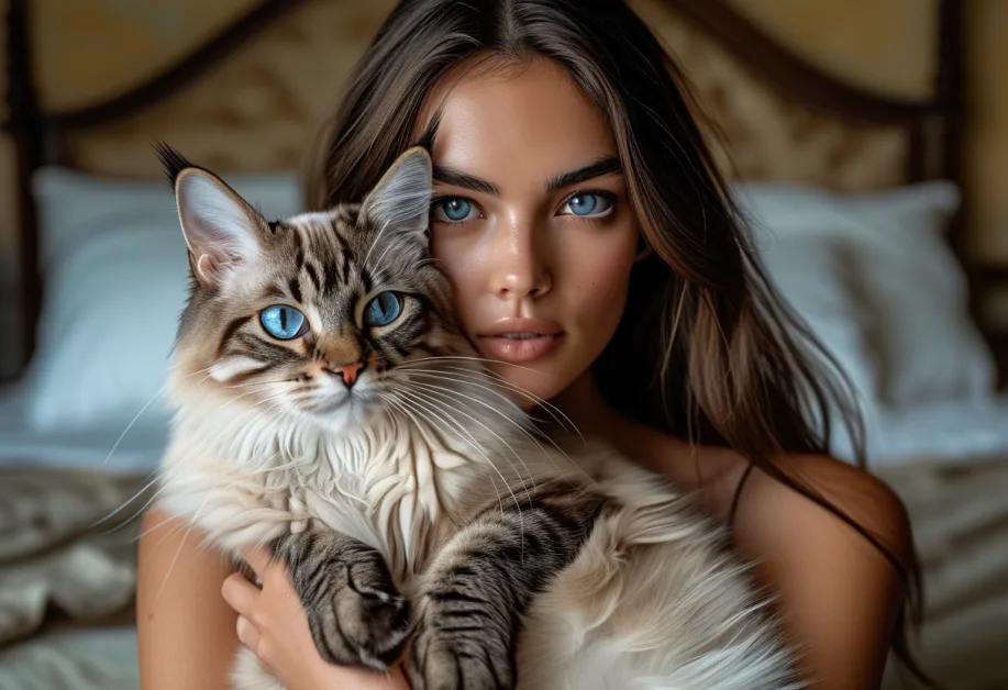 แมวบาหลียืนบนกำแพงหินโคลอสเซียม สำรวจความอลังการของสถาปัตยกรรมโรมันพร้อมความน่ารักของแมวพันธุ์นี้