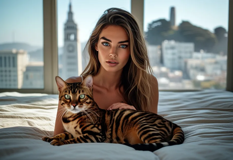 พีระมิดทรานส์อเมริกาพร้อมไฟเมือง - มุมมองของพีระมิดทรานส์อเมริกาที่ล้อมรอบด้วยแสงไฟในเมืองซานฟรานซิสโก