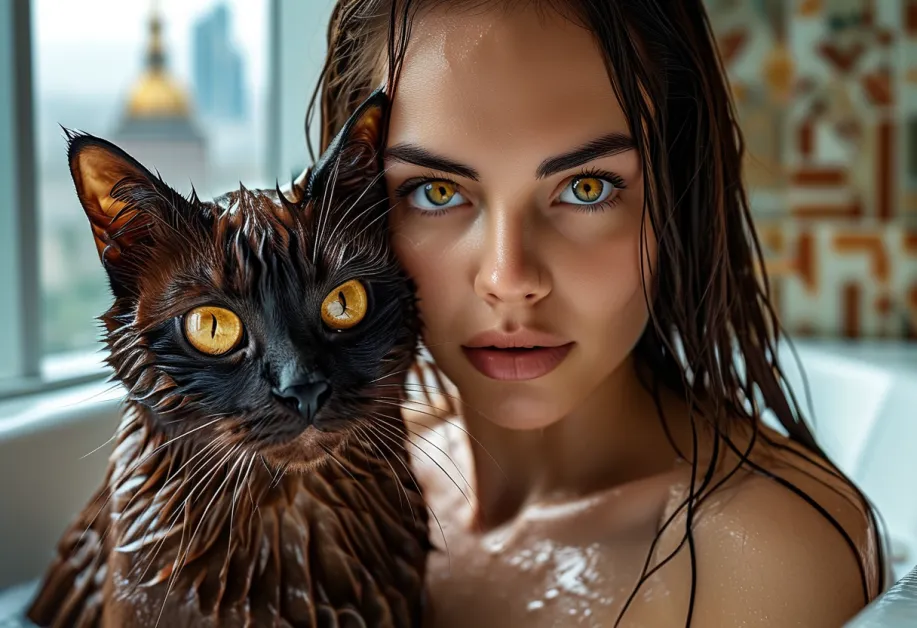 ความน่ารักที่ยากจะห้ามใจ แมวเบอร์มิสตัวนี้กำลังมองกล้องด้วยแววตาที่เปล่งประกายความอยากรู้อยากเห็น