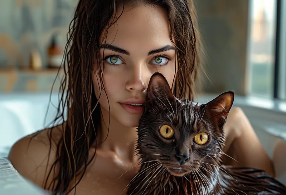 ขนเงางามของแมวเบอร์มิสในภาพนี้สะท้อนถึงการดูแลที่ใส่ใจและสุขภาพที่ดีเยี่ยม