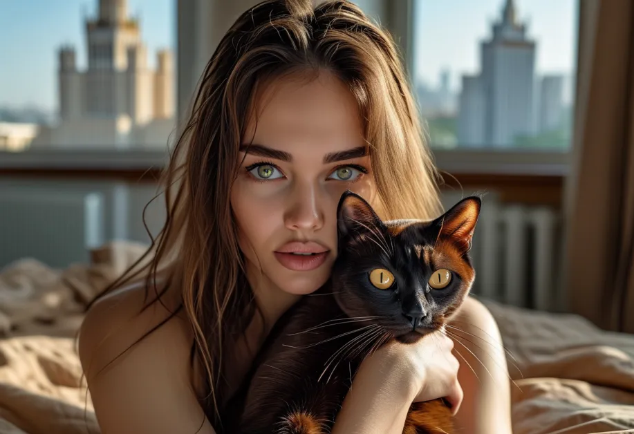 แมวเบอร์มิสกำลังเดินสำรวจพื้นที่รอบตัวด้วยท่าทางที่มั่นใจและน่ารักในทุกย่างก้าว