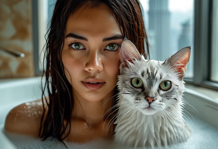 แมวเบอร์มิลลานั่งในท่าสงบ ให้ความรู้สึกอบอุ่นและน่ารัก - แมวเบอร์มิลล่าตัวน้อยนั่งอย่างสบายใจ ขนเงางาม ชวนให้รู้สึกอบอุ่นเมื่อได้พบเจอ