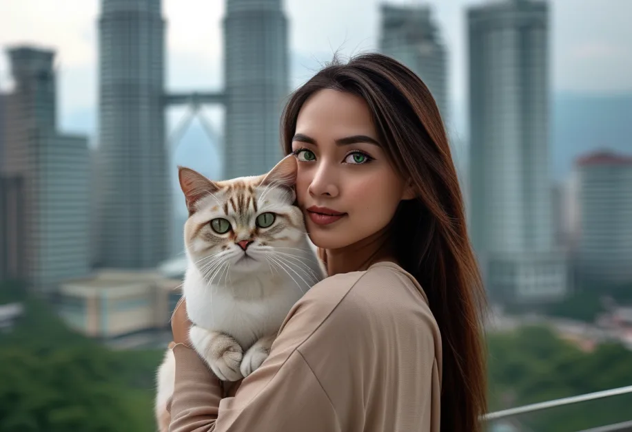 แมวเบอร์มิลล่ากับดวงตาสดใสที่สะท้อนความรักต่อเจ้าของ - แมวเบอร์มิลล่าดวงตากลมโตสดใส สื่อถึงความรักและความเป็นเพื่อนที่ดี