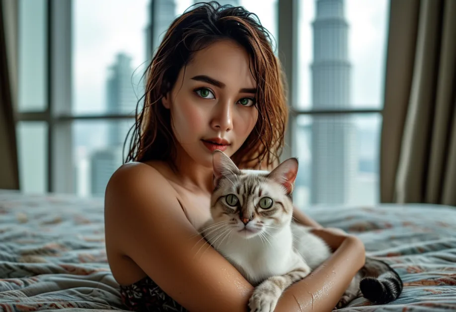 แมวเบอร์มิลลาในโทนสีเงินอมเทา ลักษณะขนที่โดดเด่น - แมวเบอร์มิลล่าสีขนเงินอมเทาพร้อมเสน่ห์เฉพาะตัวที่น่าจดจำ