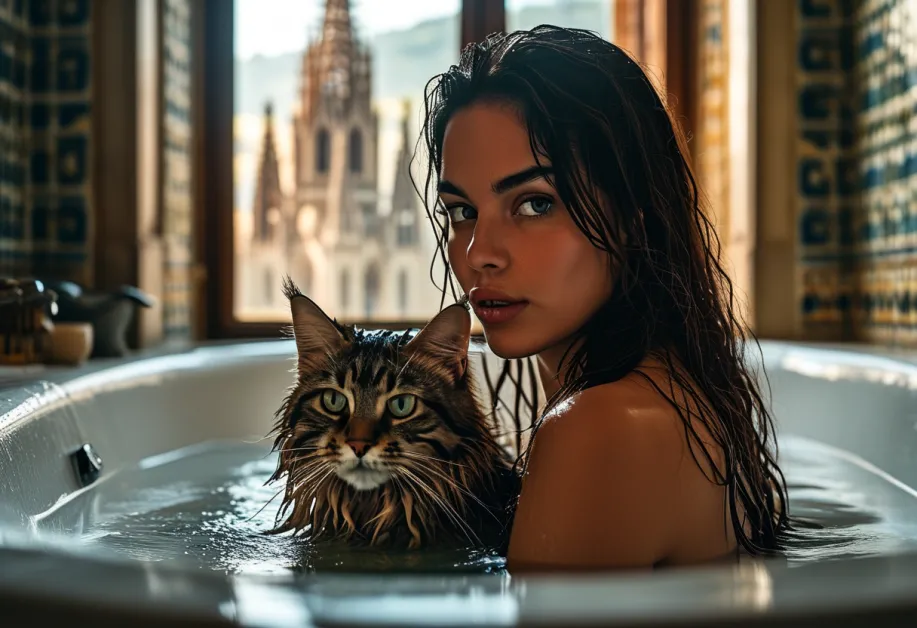 Sagrada Familia Tiffany Cat - แมวทิฟฟานี่ในท่วงท่าที่ชวนหลงใหล สีขนเด่นสะดุดตา และเสน่ห์ที่ไม่มีใครเหมือน