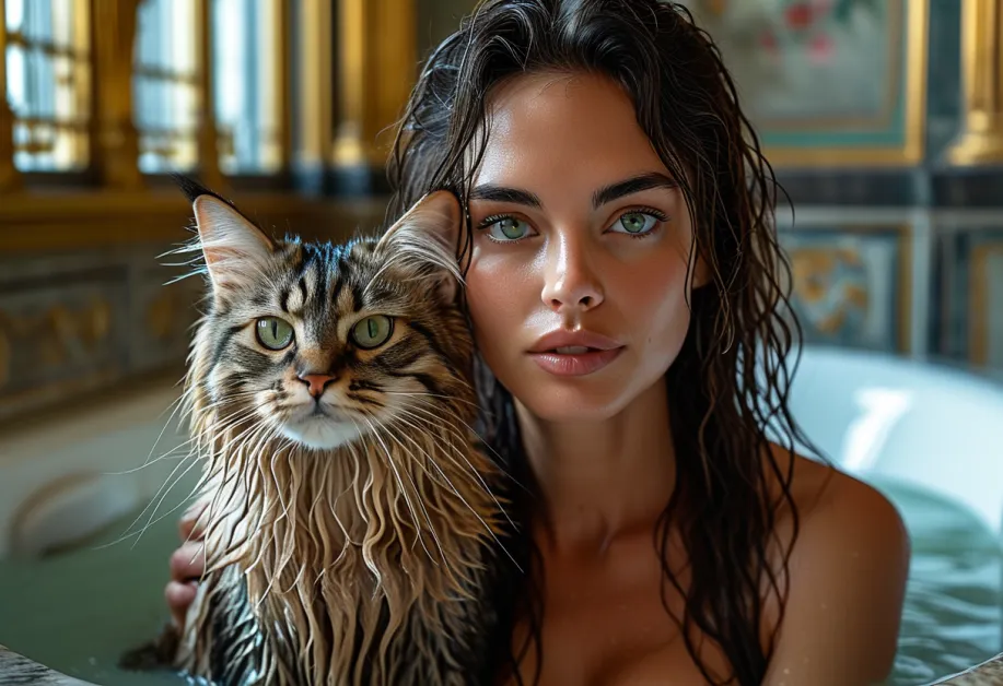 แมวทิฟฟานี่ในมุมที่อบอุ่นของพระราชวังแวร์ซาย เสริมบรรยากาศด้วยความน่ารัก