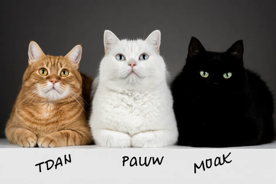 การตั้งชื่อแมวให้น่ารัก