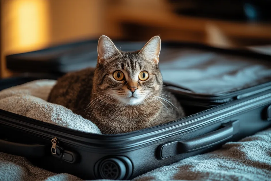 แมวกำลังพักผ่อนอย่างมีความสุข สร้างช่วงเวลาแห่งความผ่อนคลายในบ้านของคุณ