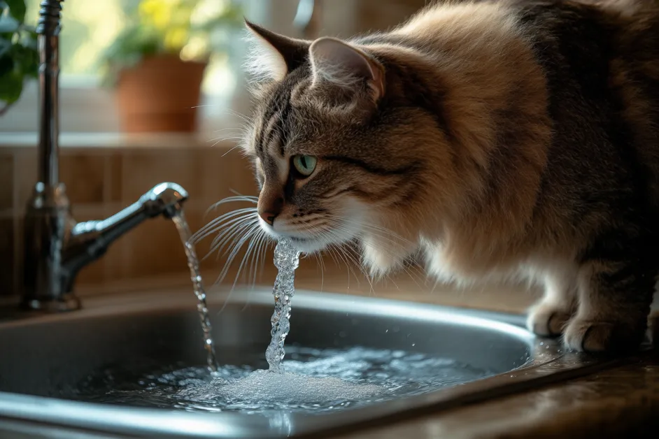 แมวนอนหลับในเตียงที่อบอุ่น สร้างความผ่อนคลายและสุขภาพดี