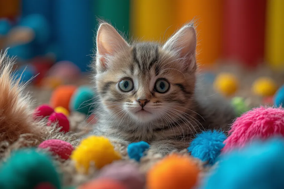 ช่วงเวลาที่สนุกสนานกับน้องแมว ช่วยลดความเบื่อหน่ายและเพิ่มความสุขในชีวิต