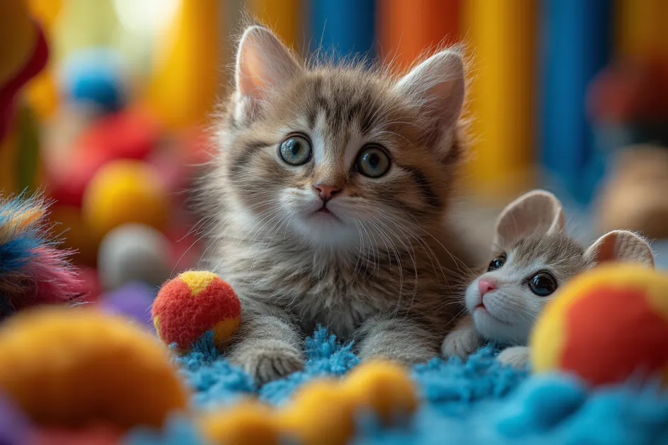 แมวสำรวจห้องด้วยความอยากรู้ เพิ่มความสดใสในทุกมุมของบ้าน