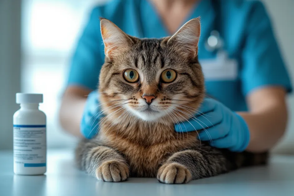 แมวกำลังมองผ่านช่องด้วยความอยากรู้ สะท้อนถึงพฤติกรรมขี้เล่นและกระตือรือร้น