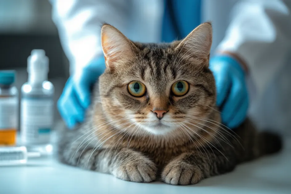 แมวนอนผ่อนคลายบนพรมหนานุ่ม เติมเต็มความสุขให้กับทุกวัน