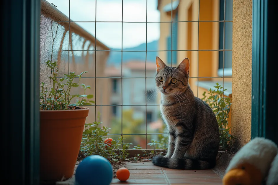 แมวกำลังนอนอาบแสงแดดจากหน้าต่าง เติมเต็มความสุขในพื้นที่ส่วนตัวของแมว