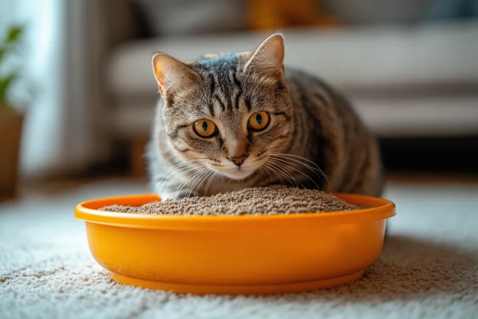 แมวนอนพักในมุมสงบของบ้าน เป็นช่วงเวลาผ่อนคลายอย่างแท้จริง