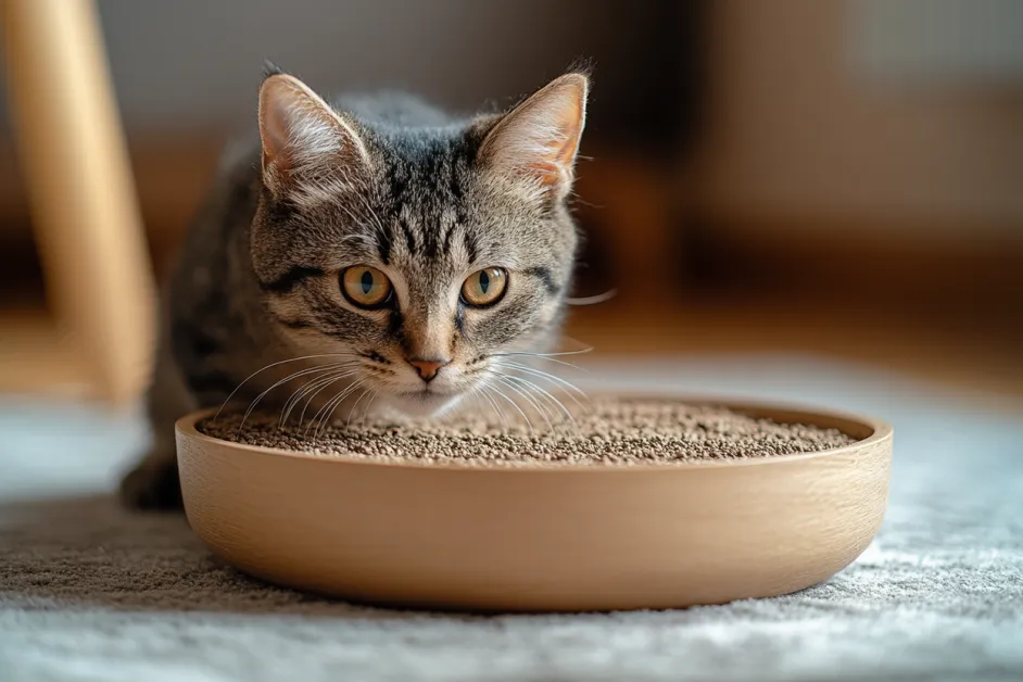 แมวนอนหลับบนโซฟา สะท้อนถึงช่วงเวลาที่เงียบสงบในบ้าน