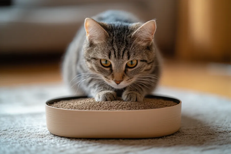 ภาพแมวที่กำลังรับความรักจากเจ้าของ เป็นสัญลักษณ์ของความสัมพันธ์ที่อบอุ่นและผูกพัน