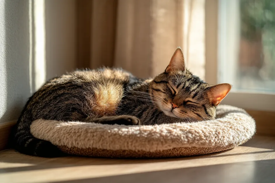 แมวกำลังสำรวจพื้นที่ใหม่ การส่งเสริมพฤติกรรมสำรวจเพื่อสุขภาพจิตที่ดีของแมว