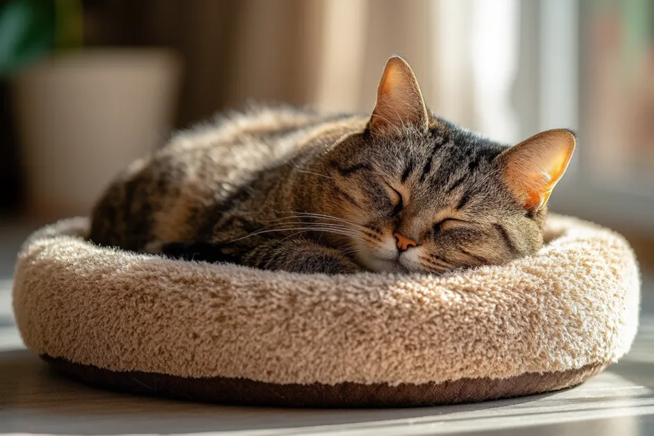 แมวกำลังเล่นกับของเล่นอย่างสนุกสนาน การส่งเสริมพัฒนาการและความสนุกสนานของแมว