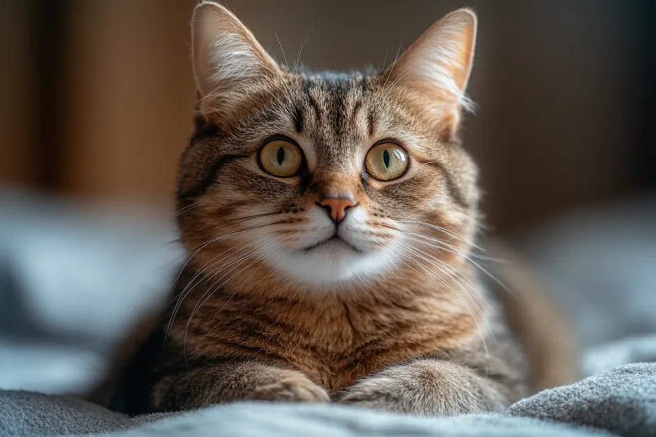 แมวอาบแดดอ่อนในบ้าน สร้างบรรยากาศที่อบอุ่นและผ่อนคลาย