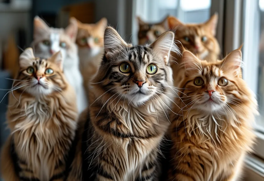 แมวกำลังสำรวจของเล่นใหม่ กระตุ้นการเรียนรู้และพฤติกรรมสำรวจในสัตว์เลี้ยง