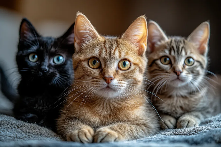 ลูกแมวกำลังไล่จับเชือกของเล่น ช่วยพัฒนาสัญชาตญาณการล่าและเพิ่มความสนุก