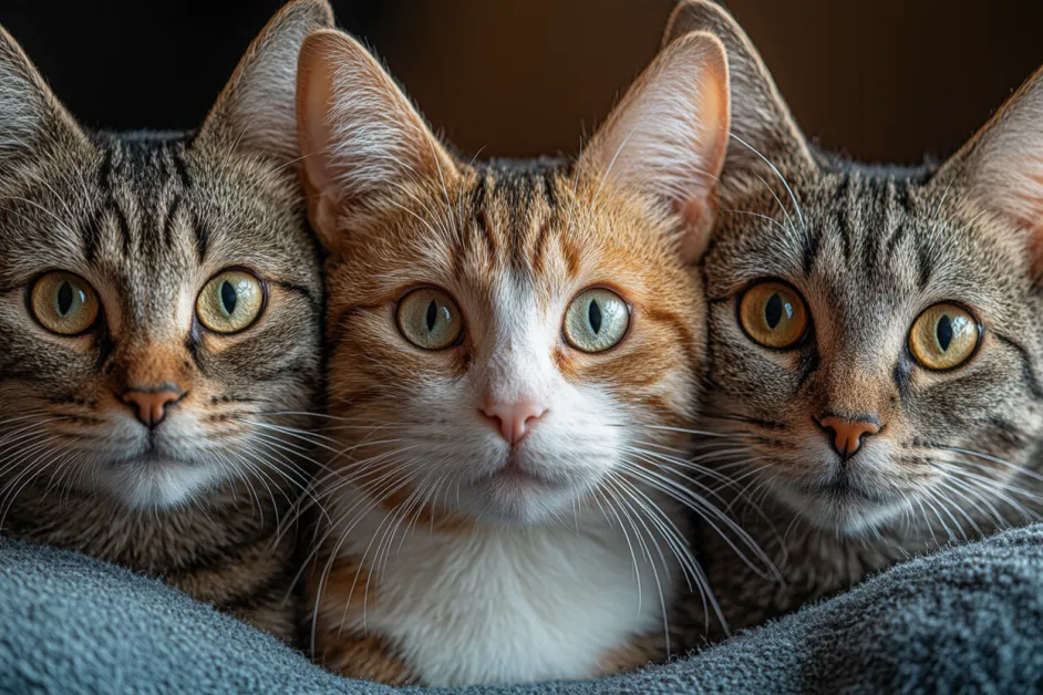 แมวกำลังเล่นอย่างกระตือรือร้น แสดงถึงความสนุกสนานและพลังงานที่เต็มเปี่ยม