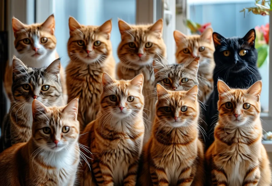 แมวกำลังเล่นอย่างสนุกสนานบนพรมนุ่ม เพิ่มความสุขในทุกวัน