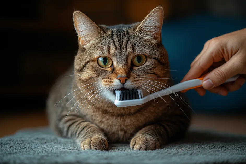 ภาพแมวที่มีสุขภาพดี แสดงให้เห็นถึงความสำคัญของโภชนาการที่เหมาะสม