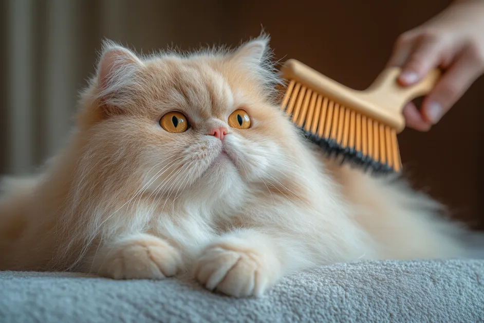 แมวกำลังเล่นของเล่นอย่างสนุกสนาน สร้างช่วงเวลาความสุขที่เต็มไปด้วยพลังและความตื่นเต้น