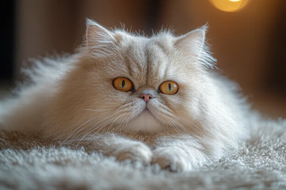 แมวกำลังมองออกไปนอกหน้าต่างด้วยความตั้งใจ แสดงถึงความอยากรู้อยากเห็นและความสงบ