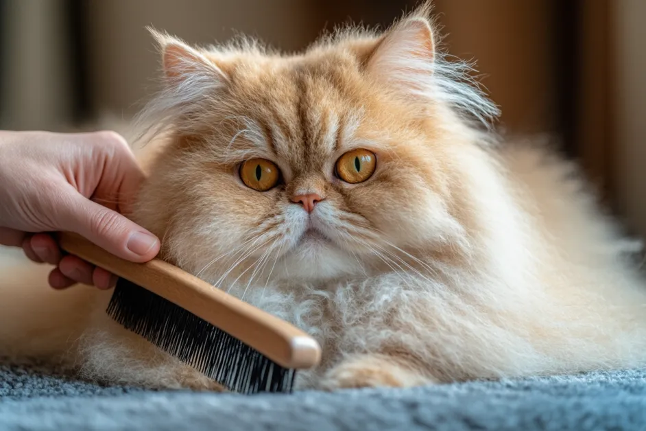 แมวนอนสบายบนพรม ช่วงเวลาพักผ่อนอย่างสงบสุขในบ้าน