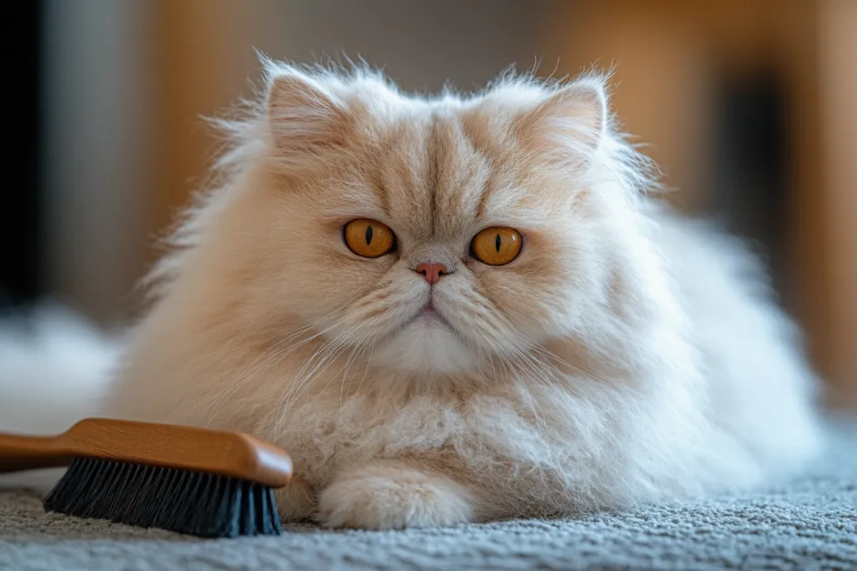 แมวกำลังพักผ่อนบนโซฟาอย่างสบาย แสดงถึงบรรยากาศที่สงบและการดูแลที่ดีจากเจ้าของ