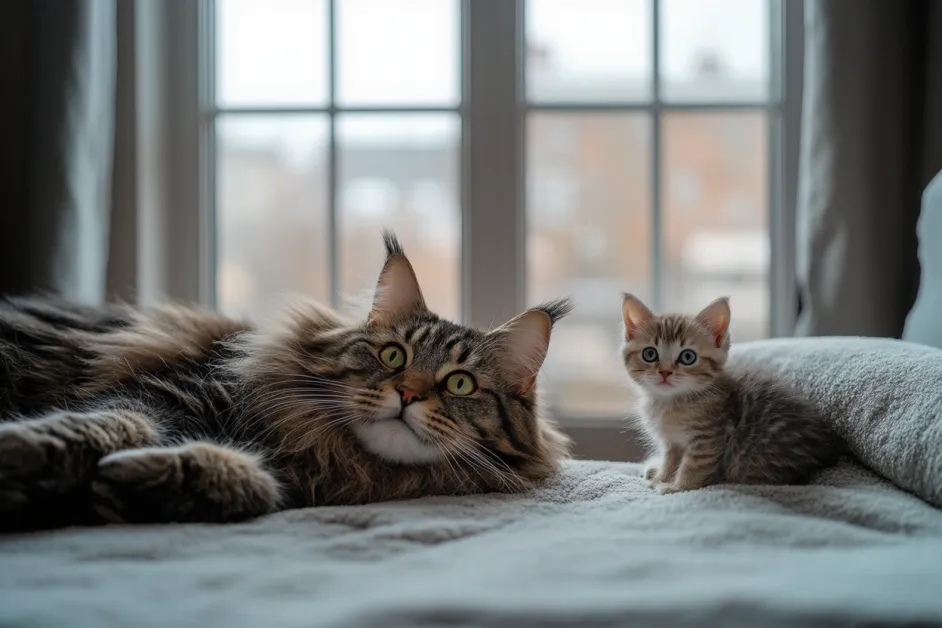 แมว Bengal ลายเหมือนเสือดาว กำลังเดินสำรวจด้วยนิสัยกระตือรือร้นและเป็นมิตร เหมาะสำหรับผู้ที่ชอบสัตว์เลี้ยงพลังงานสูง