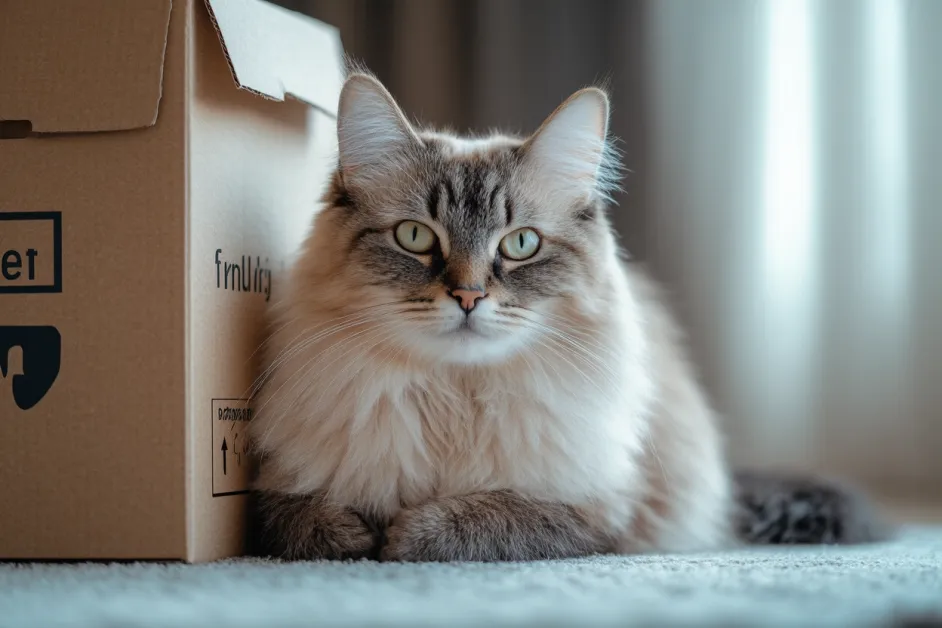 แมว Persian ขนยาวฟูนุ่ม กำลังเดินเล่นในสวนบ้าน ด้วยบุคลิกที่สงบและเป็นมิตรกับคนทุกวัย