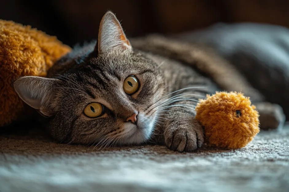 แมวและเด็กที่มีความสุขร่วมกันในบ้าน พร้อมคำแนะนำสำหรับการดูแลอย่างปลอดภัยและเหมาะสม