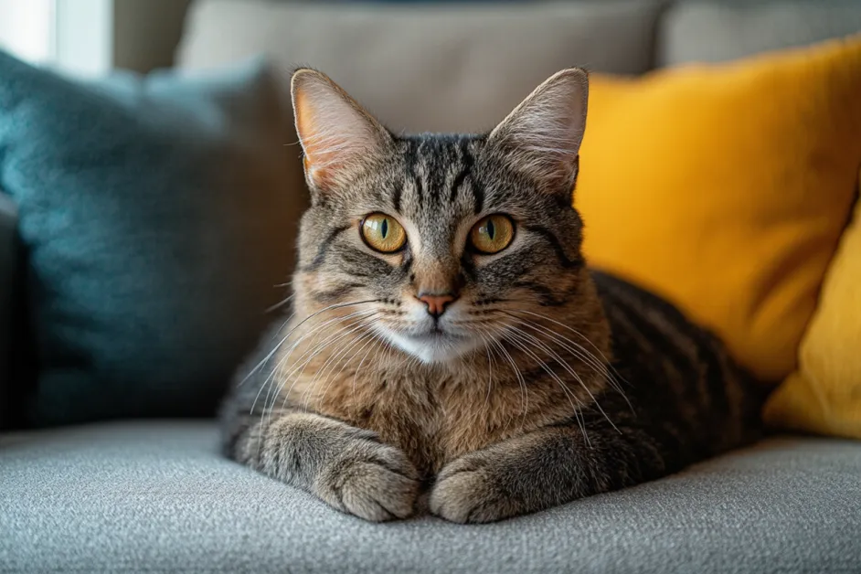 แมว Persian ขนยาวนุ่มฟู นั่งสง่างามในแสงแดด ด้วยนิสัยสงบและอ่อนโยน เหมาะสำหรับการเลี้ยงในบ้าน