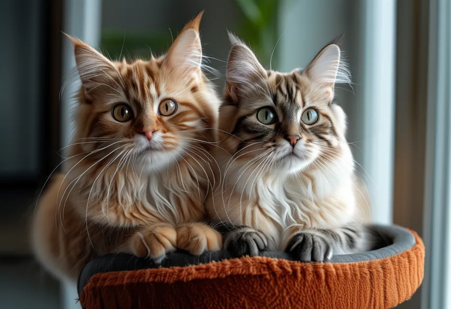 แมว Ragdoll ที่น่ารักและเป็นมิตร กำลังเล่นในแสงธรรมชาติ ด้วยขนยาวนุ่มและบุคลิกอ่อนโยน ทำให้มันเป็นเพื่อนที่ดีสำหรับเด็กและครอบครัว