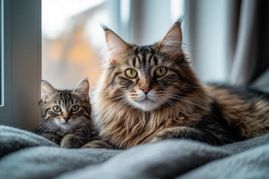 กระบวนการรับเลี้ยงแมวจากศูนย์พักพิง ภาพแสดงแมวที่สงบสุขและพร้อมสำหรับการเริ่มต้นชีวิตใหม่ในบ้านที่อบอุ่น