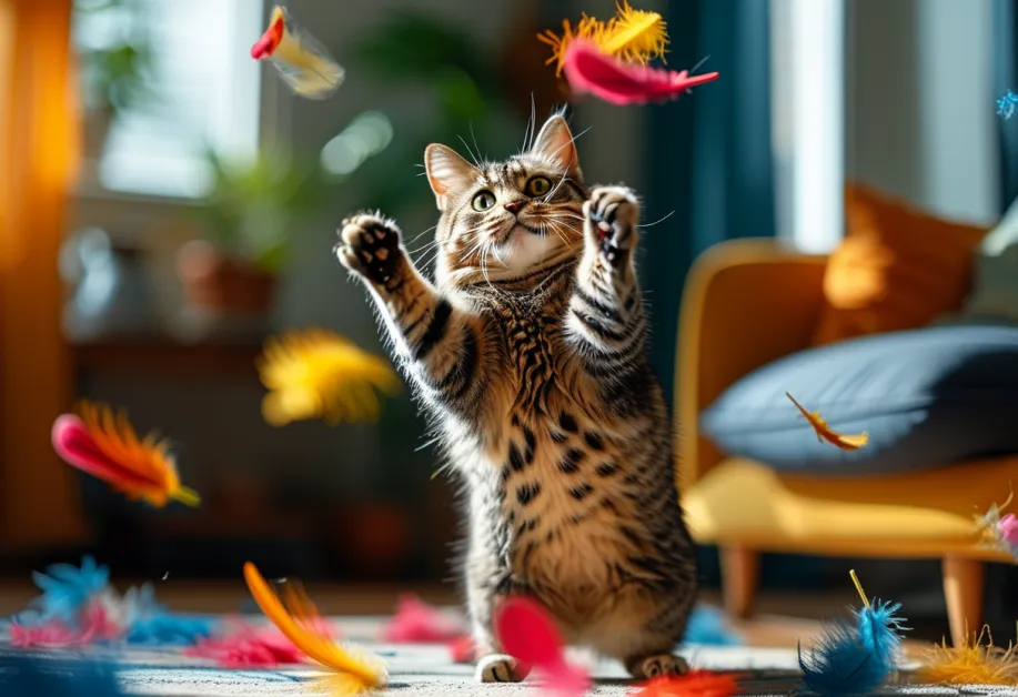 ภาพแมวสูงวัยกำลังดื่มน้ำจากชามสะอาด - สื่อถึงความสำคัญของการให้ความชุ่มชื้นอย่างเพียงพอสำหรับสุขภาพของแมวอายุมาก