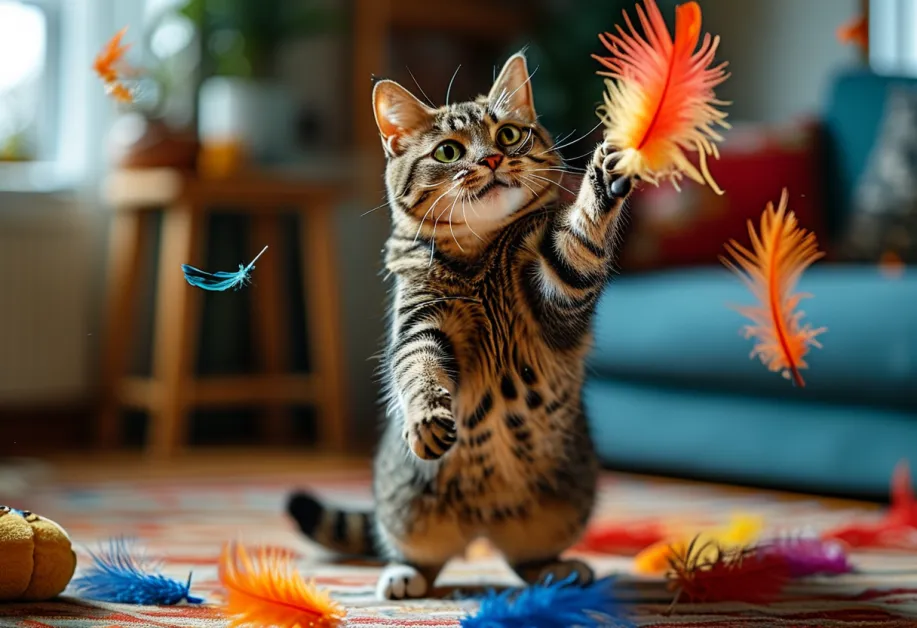 แมวนั่งอย่างสง่างามบนพื้นหญ้า - ภาพแมวสุขภาพดีในบรรยากาศธรรมชาติ แสดงถึงความสงบและการดูแลที่ดี.