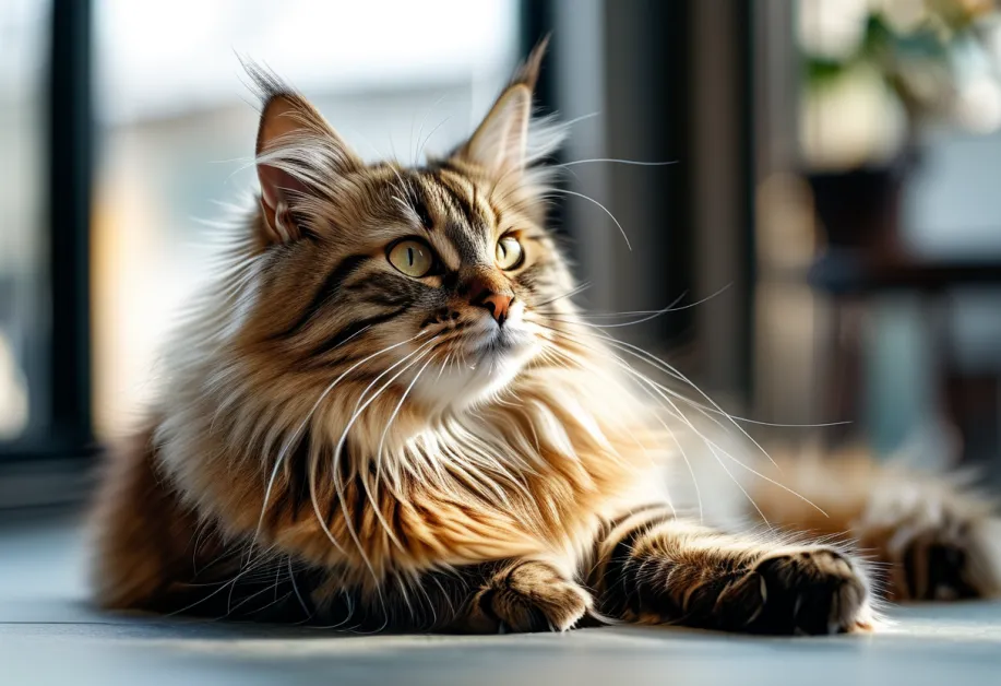 แมวสูงวัยกำลังสนุกกับการเล่นของเล่นที่กระตุ้นจิตใจ - การส่งเสริมสุขภาพจิตและร่างกายด้วยกิจกรรมที่เหมาะสมกับอายุ