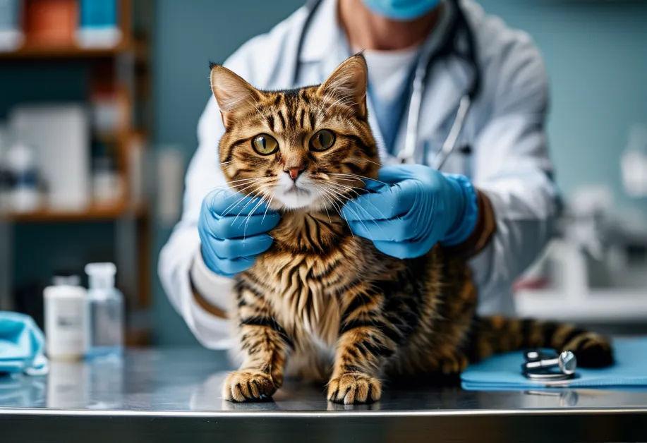 แมวขนนุ่มกำลังพักผ่อนอย่างสงบในมุมที่ปลอดภัย - สื่อถึงความสุขและการดูแลที่เหมาะสม