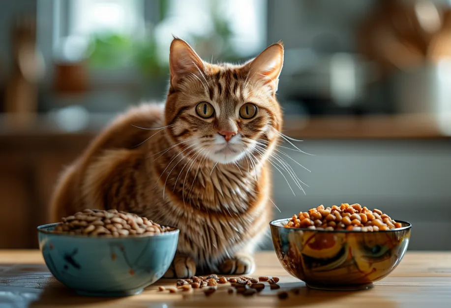 แมวนั่งสบายในบ้านที่อบอุ่น - ภาพแมวที่นั่งอย่างสงบในบ้านที่ได้รับการดูแลอย่างดี เหมาะสำหรับคำแนะนำการดูแลแมวในฤดูหนาวเพื่อสุขภาพที่ดี