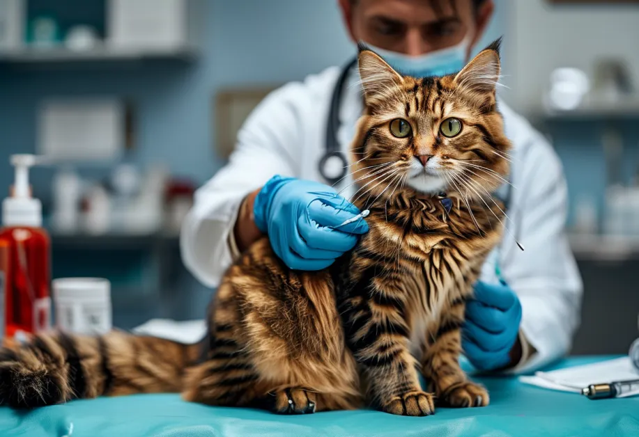 ลูกแมวน่ารักเล่นกับของเล่นชิ้นเล็ก - การเลือกของเล่นที่เหมาะสมช่วยกระตุ้นความอยากเล่นและพัฒนาทักษะในลูกแมว.