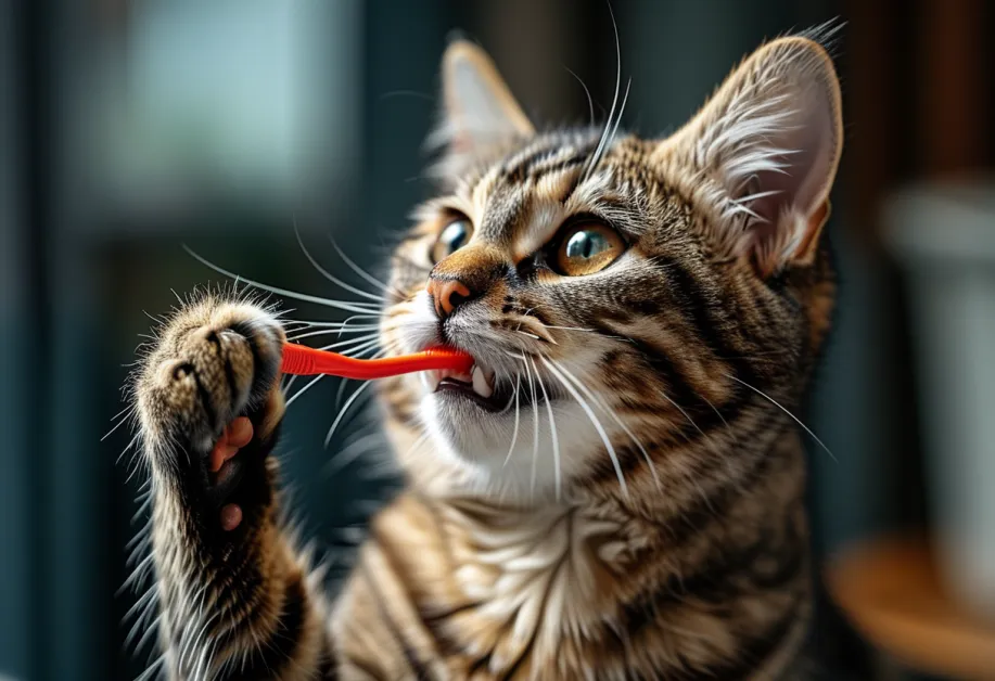 ภาพแมวในอ้อมกอดเจ้าของที่ดูแลอย่างใส่ใจ - แมวอยู่ในอ้อมกอดของเจ้าของ สื่อถึงความรักและการดูแลอย่างเต็มที่ ช่วยสร้างความสัมพันธ์ที่ดีและลดความเครียดในแมว