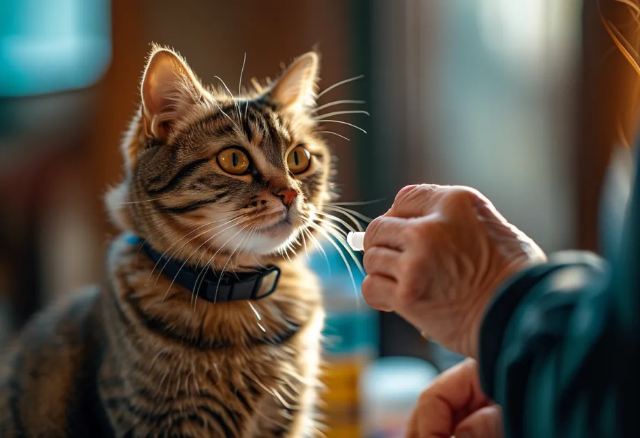 แมวสีเทานอนหลับพักผ่อนในพื้นที่ปลอดภัย - การจัดพื้นที่ที่เหมาะสมช่วยเสริมสุขภาพและความสุขของแมว.