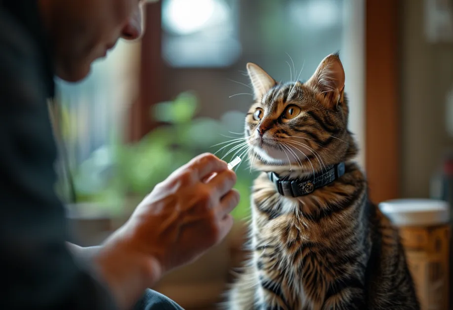ภาพแมวกำลังกินน้ำจากชามที่ใสสะอาด - การให้น้ำสะอาดและเพียงพอเป็นสิ่งจำเป็นสำหรับการดูแลสุขภาพโดยรวมของแมว
