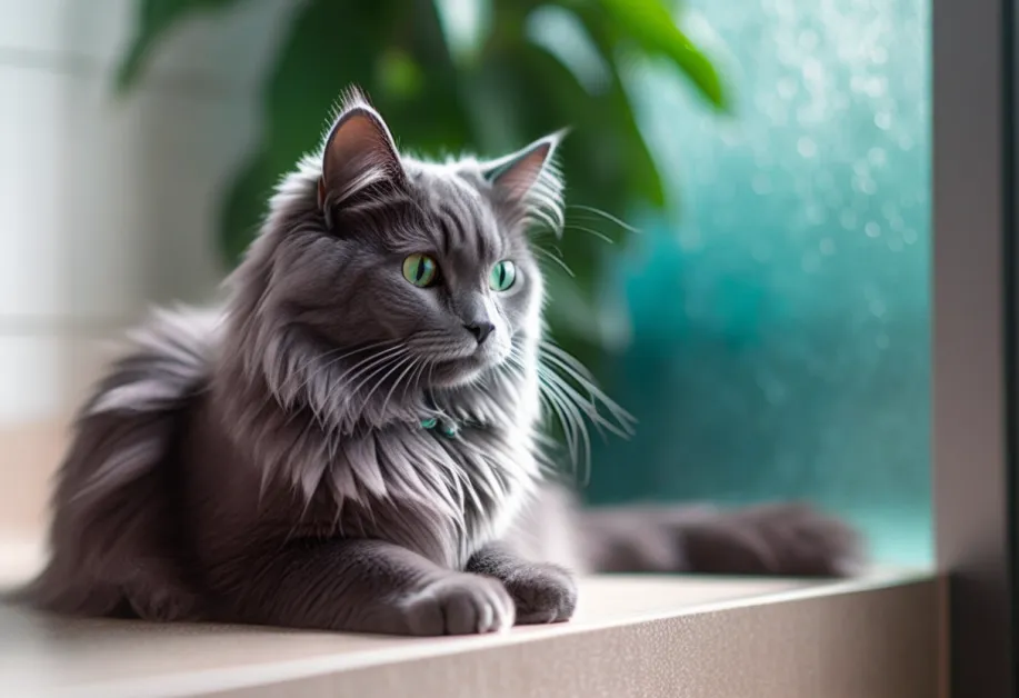 แมวนอนผ่อนคลายระหว่างการดูแลหู ช่วยป้องกันปัญหาสุขภาพหูในระยะยาว